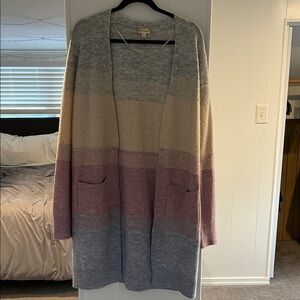 Hem and Thread Women's Colorblock Cardigan